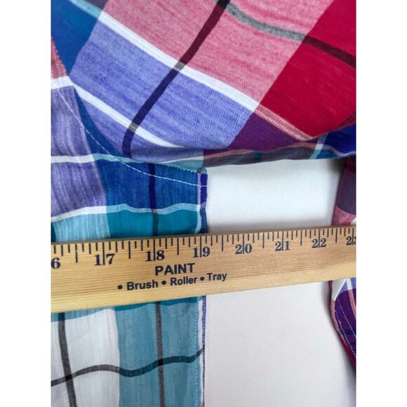 Marmot Women's Size Medium Multicolored Long Sleeve Pearl Snap Up Blouse Comfort - Picture 4 of 7